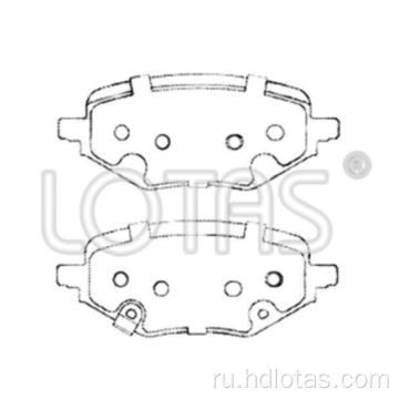 SP2588 Авто дисковый тормозный прокладка для Volvo